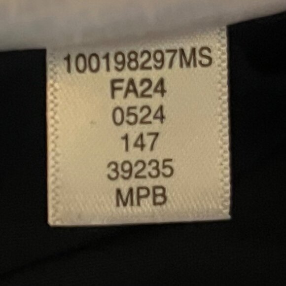 NWT Bar III Alexa Dye Women XL Black Gray Metallic Sheer Maxi Dress Career - Picture 14 of 16